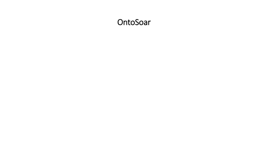 ontosoar ontosoar