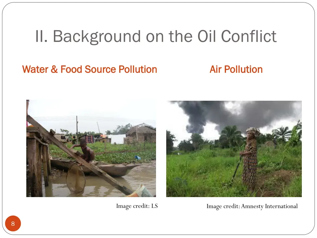 ii background on the oil conflict 1