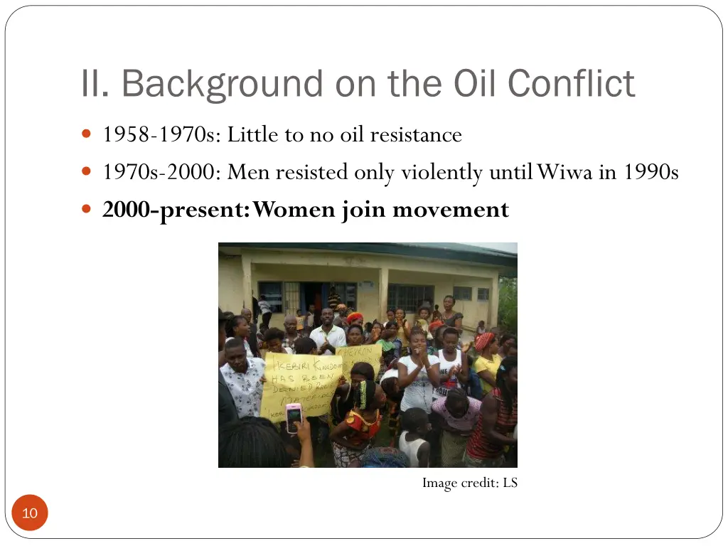 ii background on the oil conflict 3