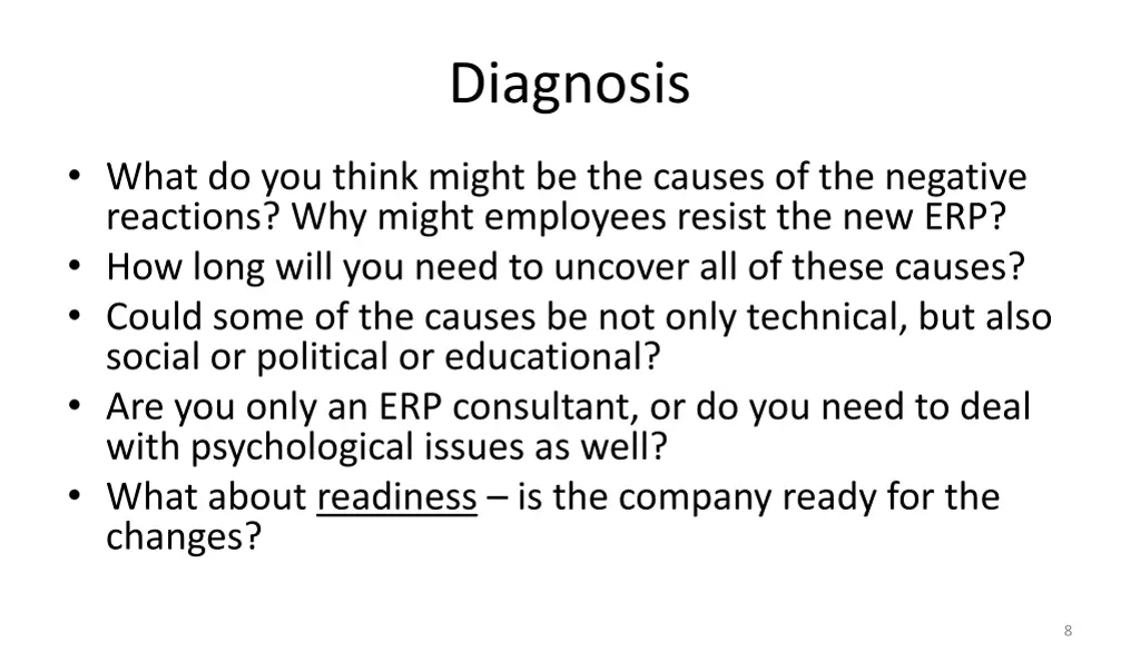 diagnosis 2