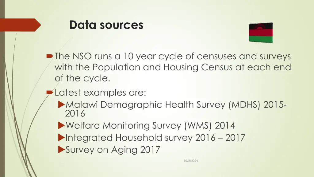 data sources