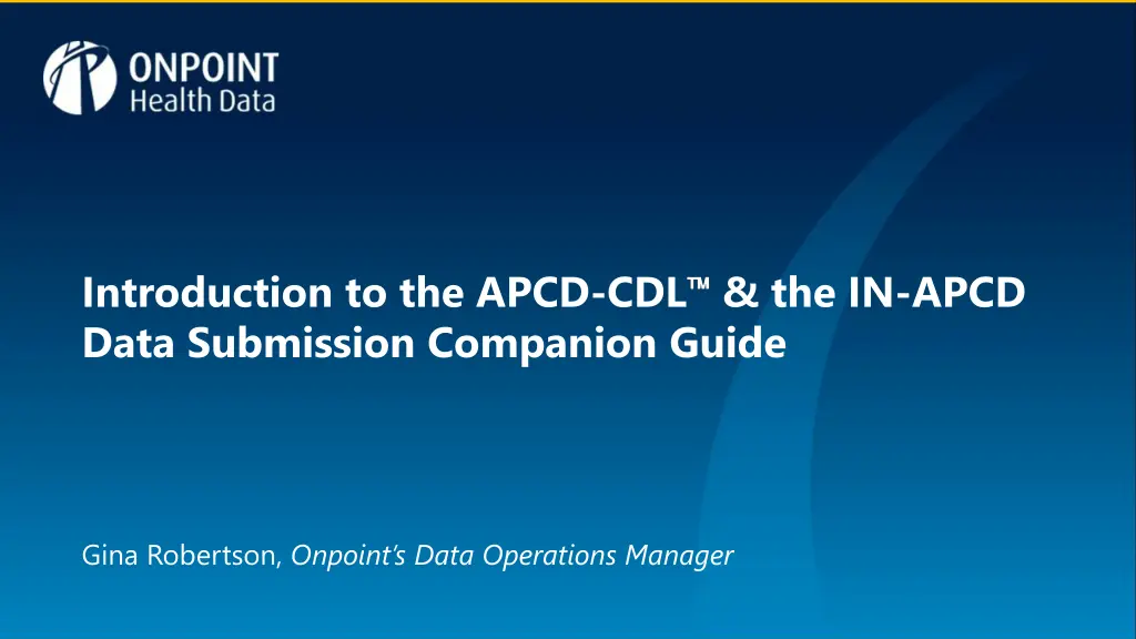 introduction to the apcd cdl the in apcd data