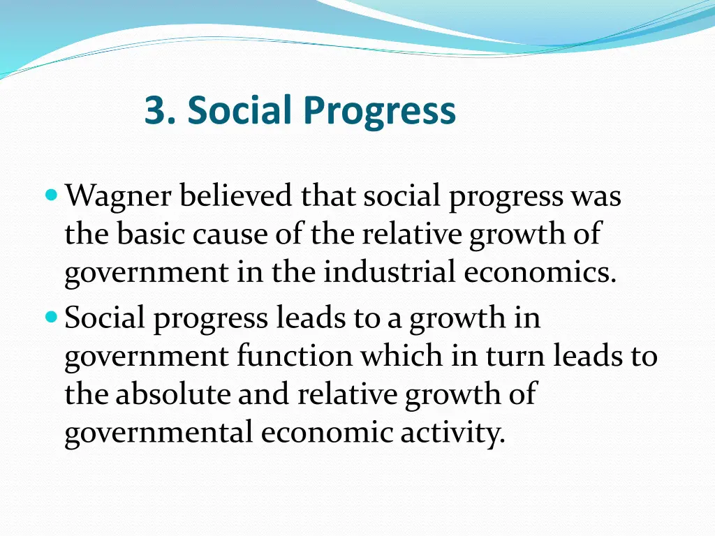 3 social progress