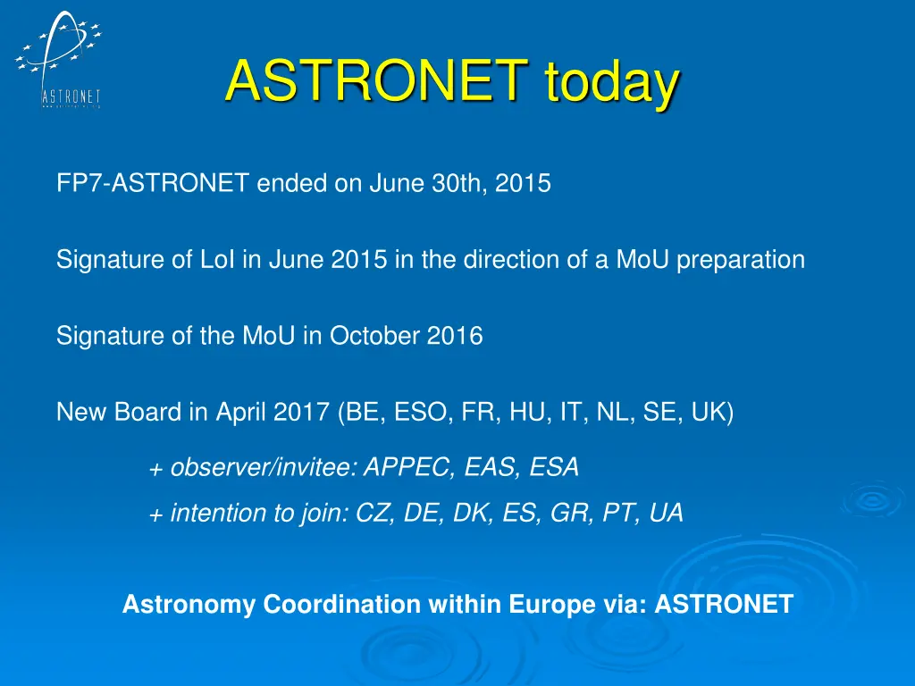 astronet today