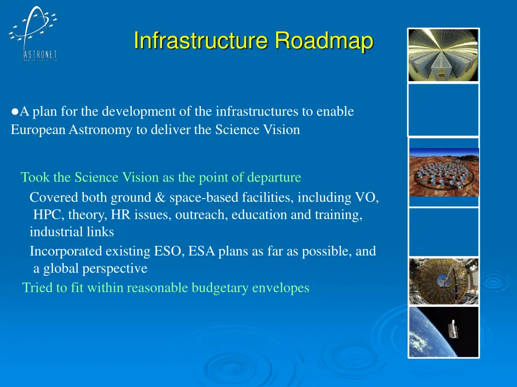 infrastructure roadmap