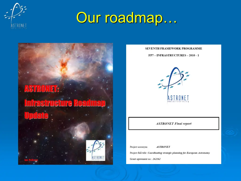 our roadmap