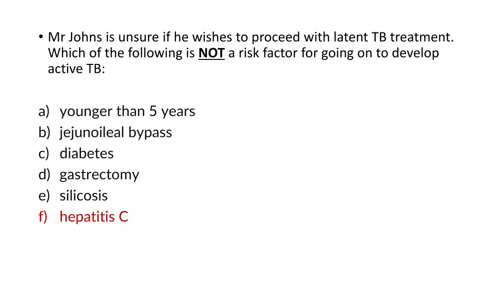 mr johns is unsure if he wishes to proceed with 1