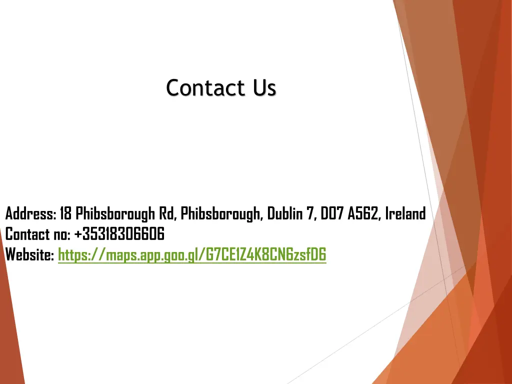 contact us