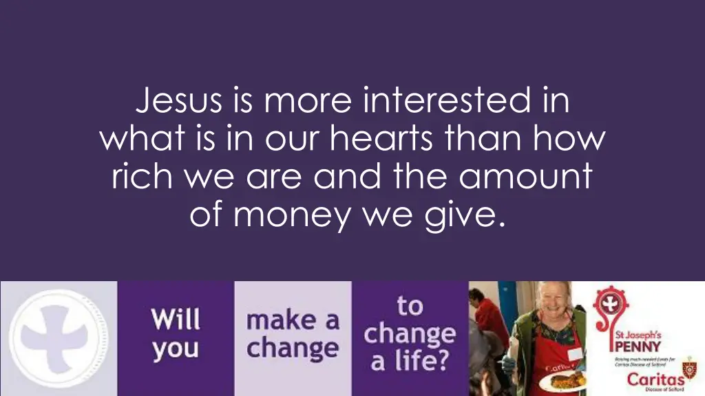 jesus is more interested in what is in our hearts