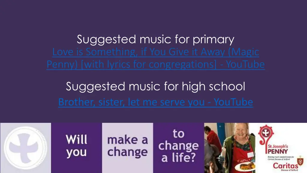 suggested music for primary love is something