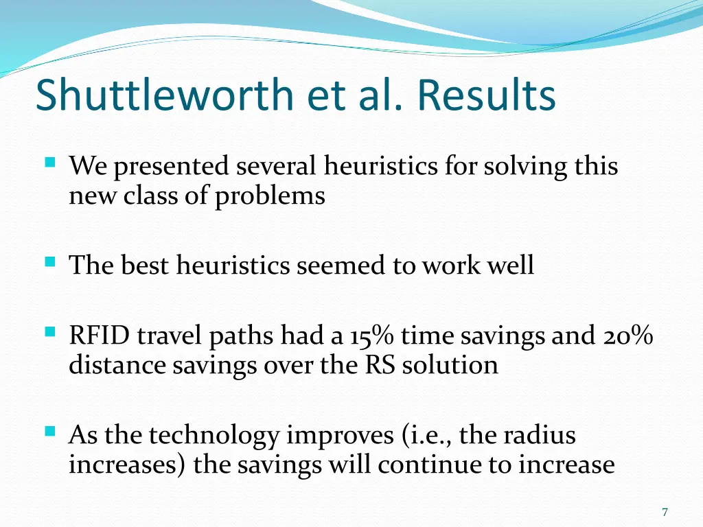 shuttleworth et al results