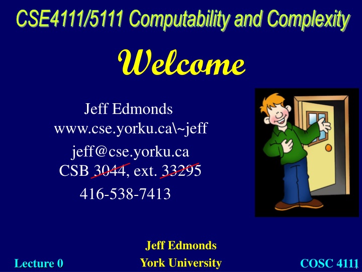 cse4111 5111 computability and complexity