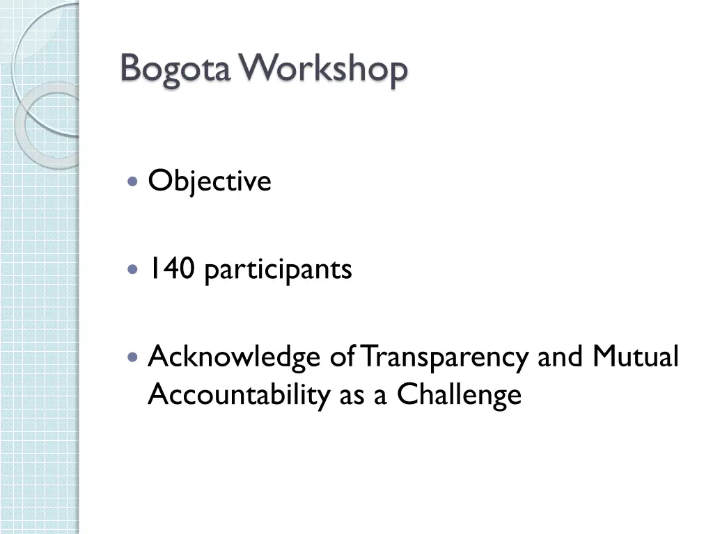 bogotaworkshop