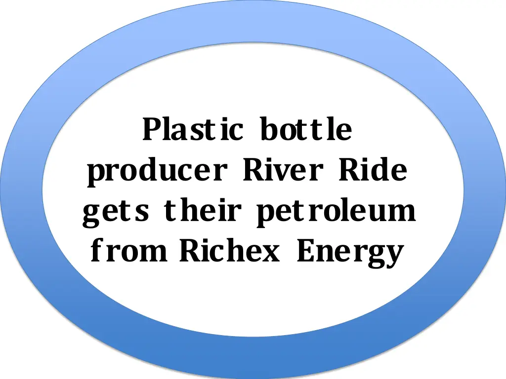 plastic bottle producer river ride gets their