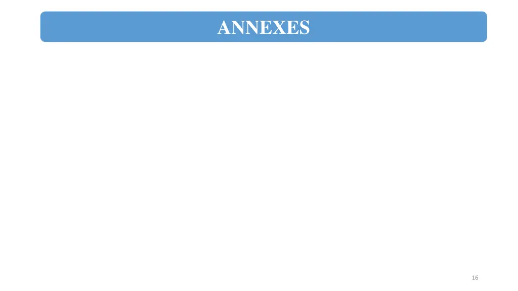 annexes