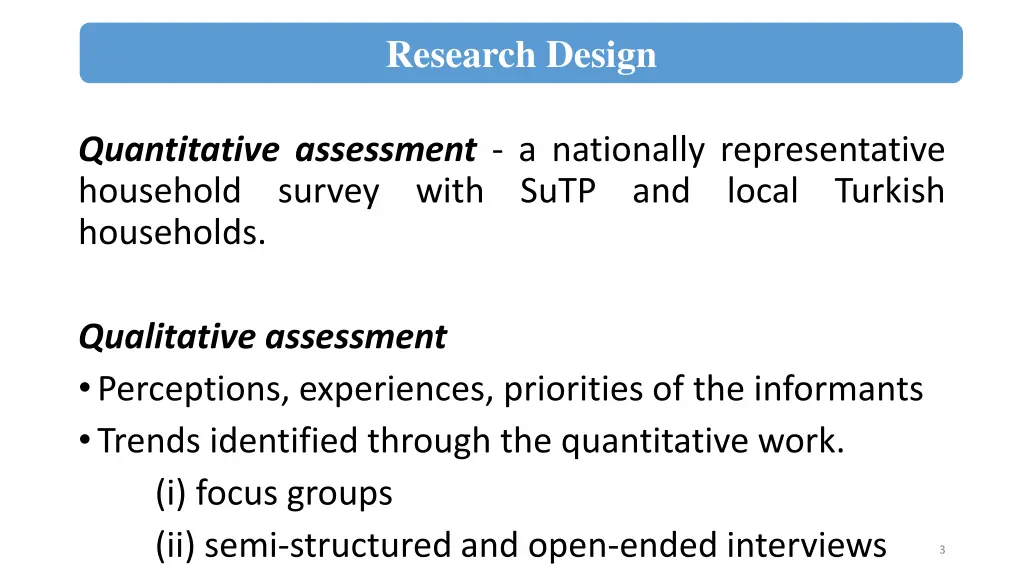 research design