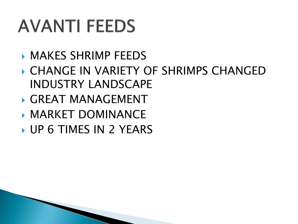 makes shrimp feeds change in variety of shrimps