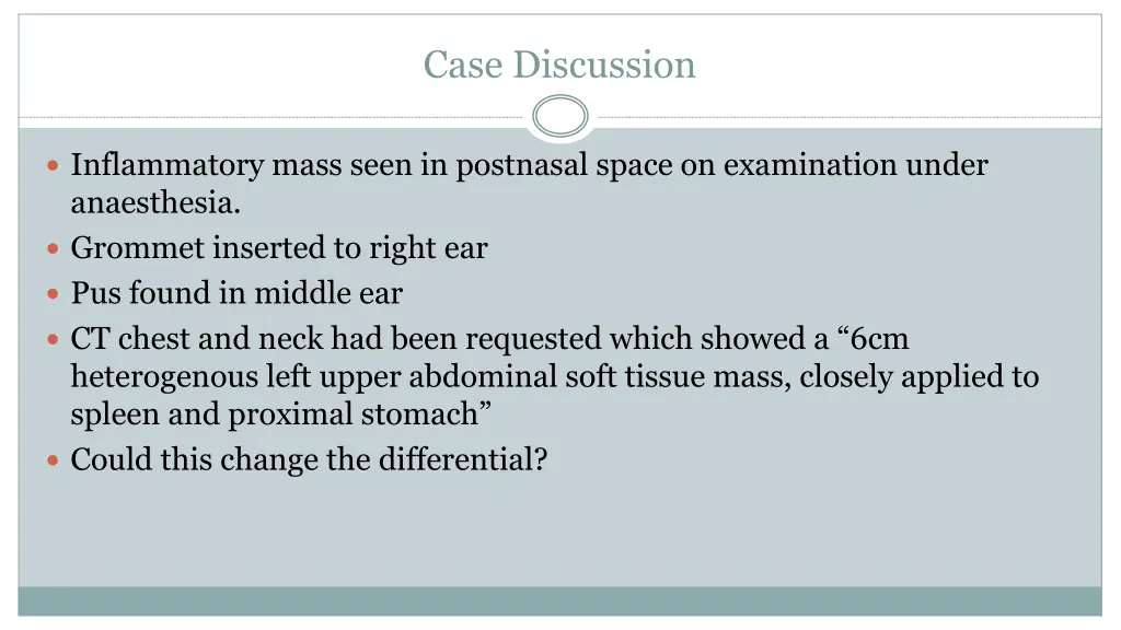 case discussion 5