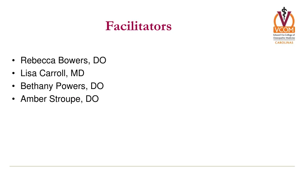 facilitators