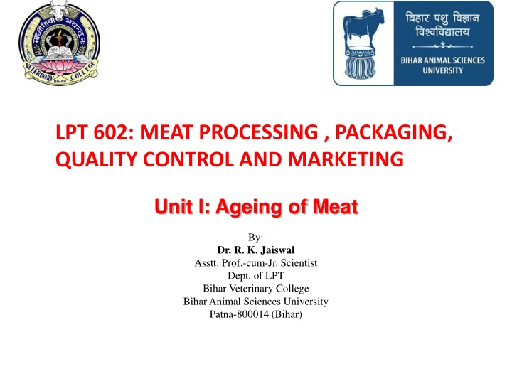 lpt 602 meat processing packaging quality control