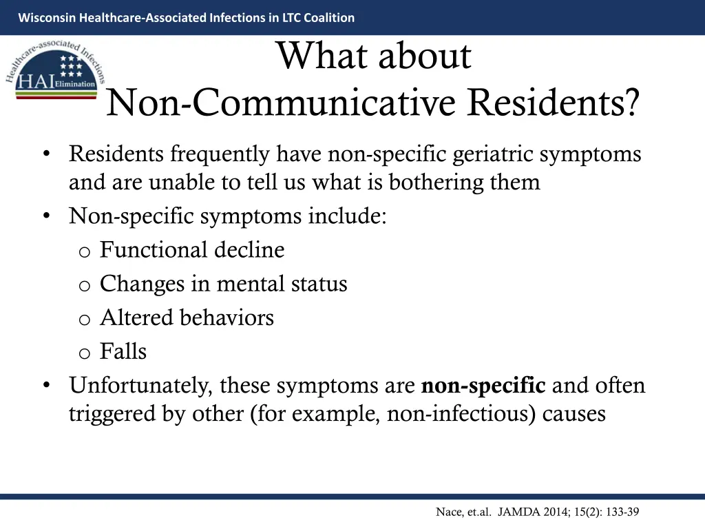 wisconsin healthcare associated infections 4