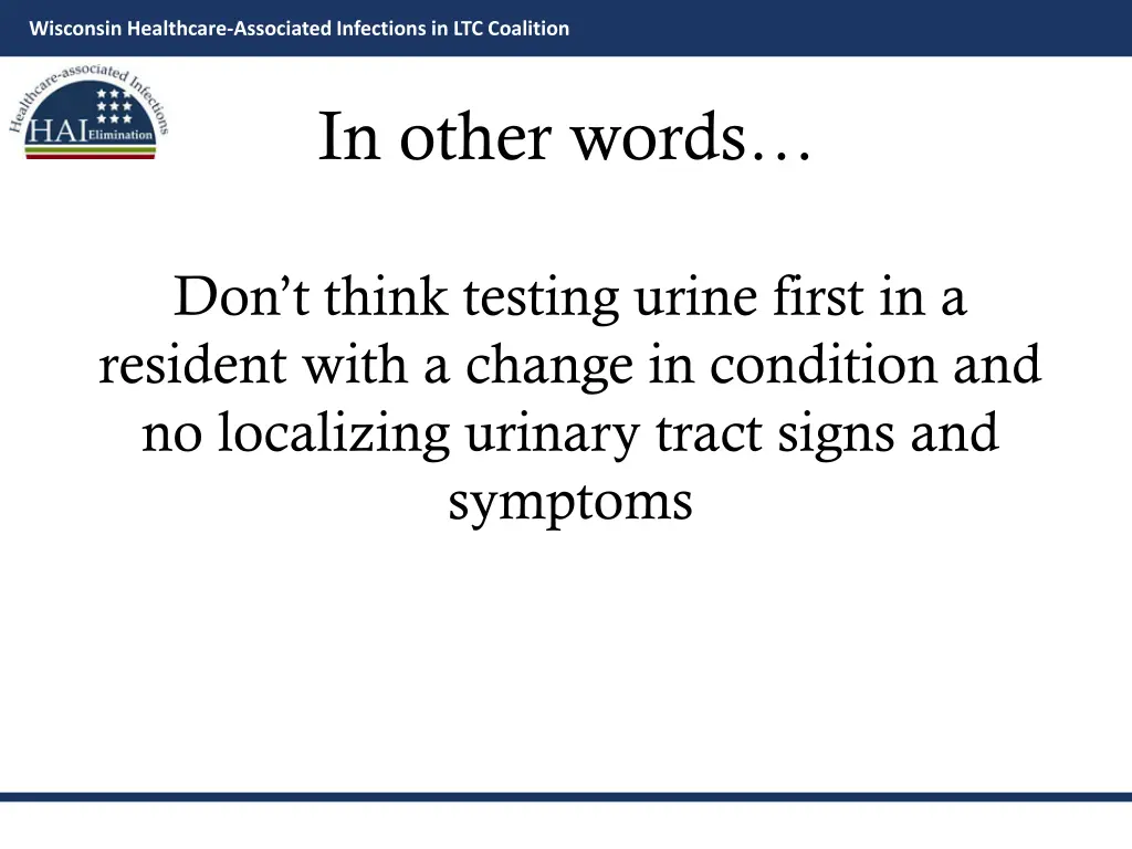 wisconsin healthcare associated infections 6