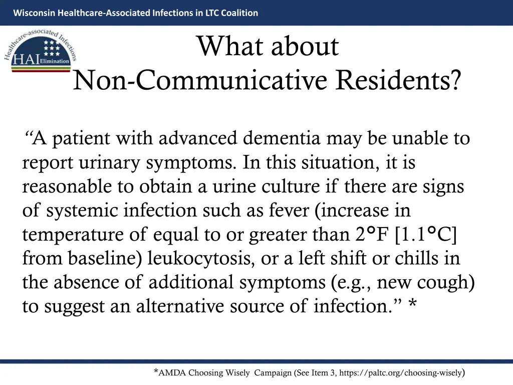 wisconsin healthcare associated infections 8