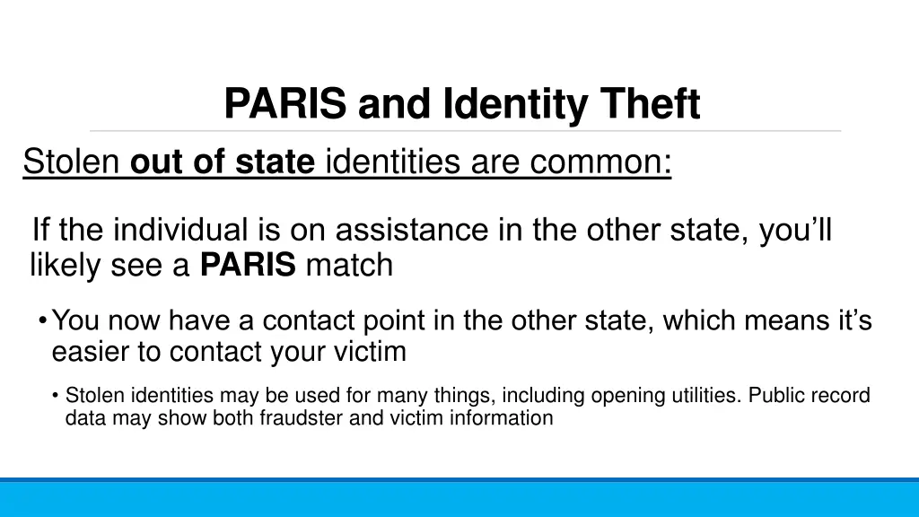 paris and identity theft