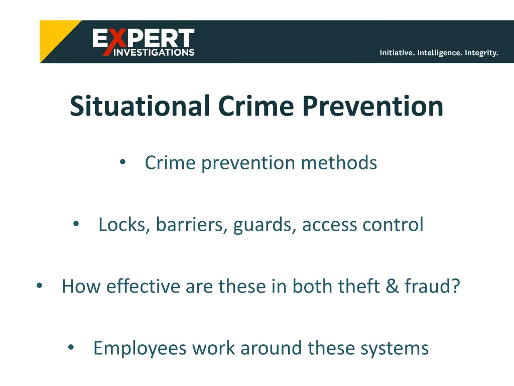 situational crime prevention