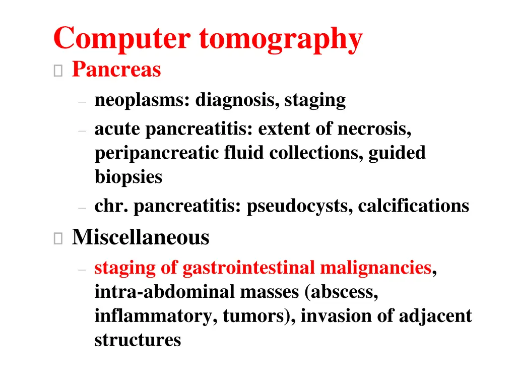 computer tomography pancreas neoplasms diagnosis