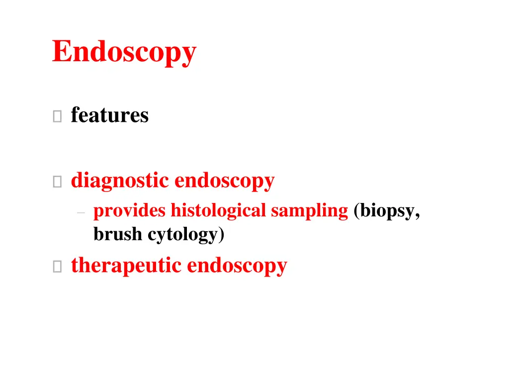 endoscopy