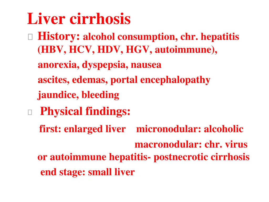 liver cirrhosis history alcohol consumption