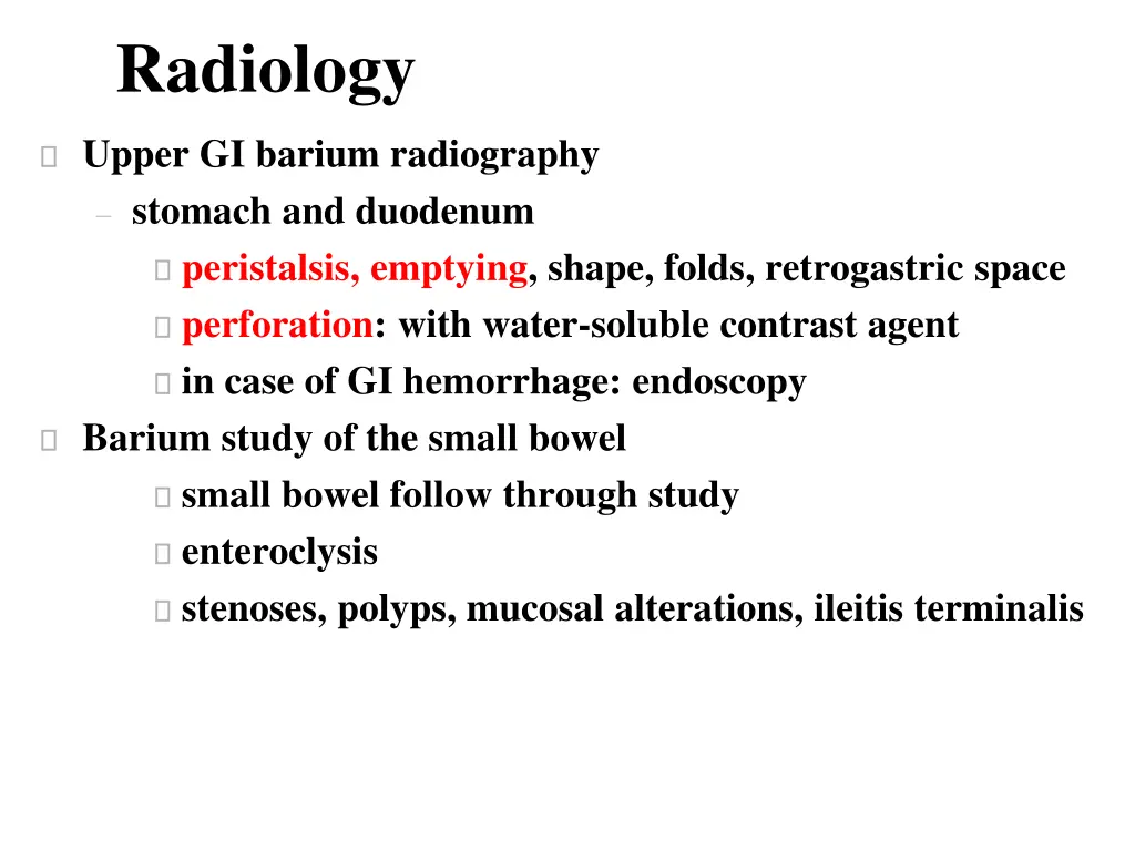 radiology