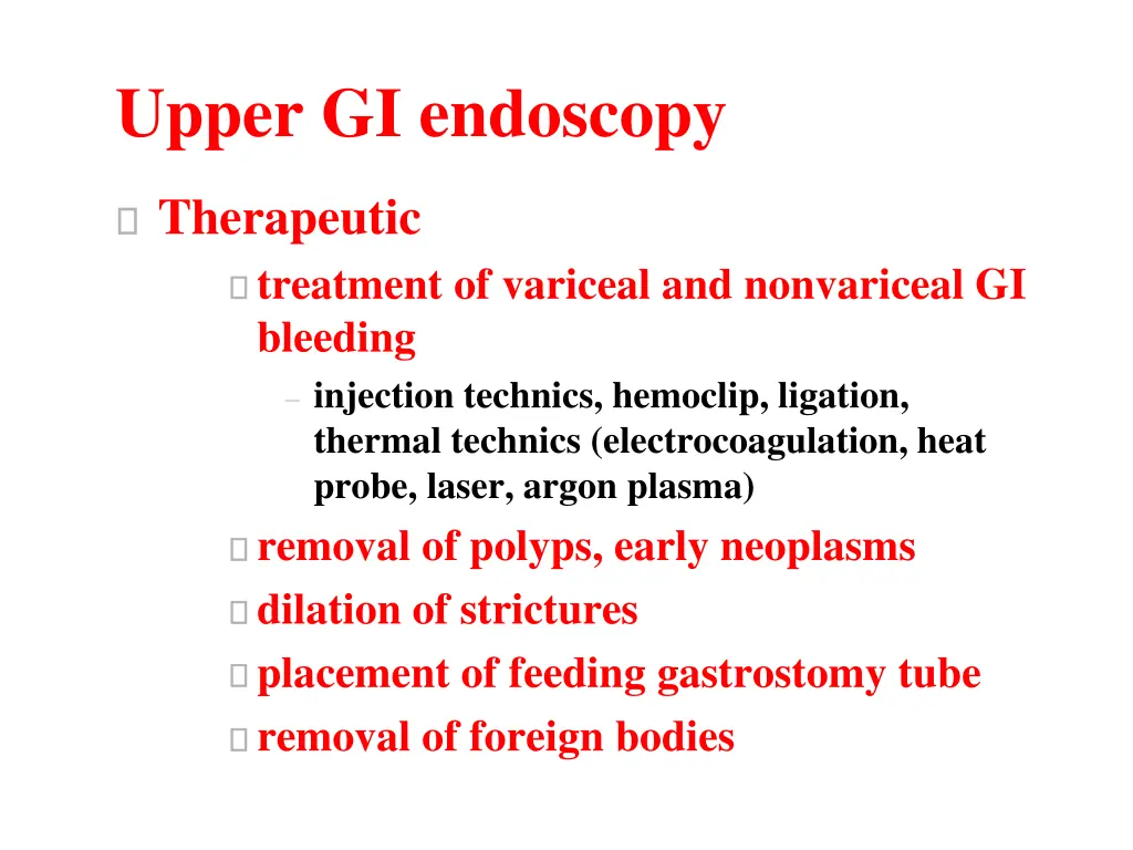 upper gi endoscopy