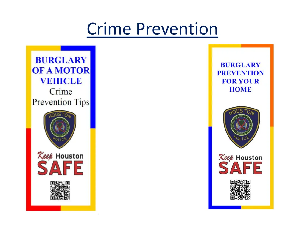 crime prevention