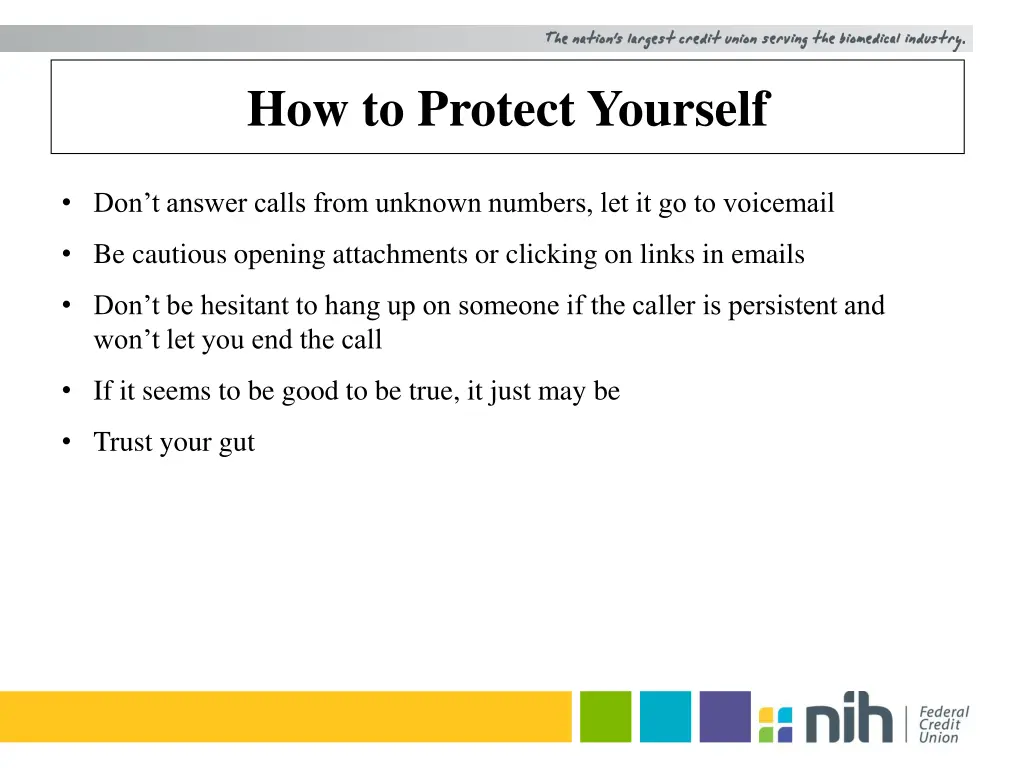 how to protect yourself 1