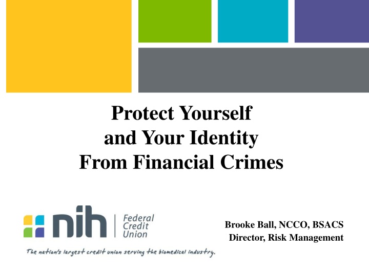 protect yourself and your identity from financial