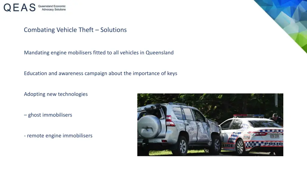 combating vehicle theft solutions