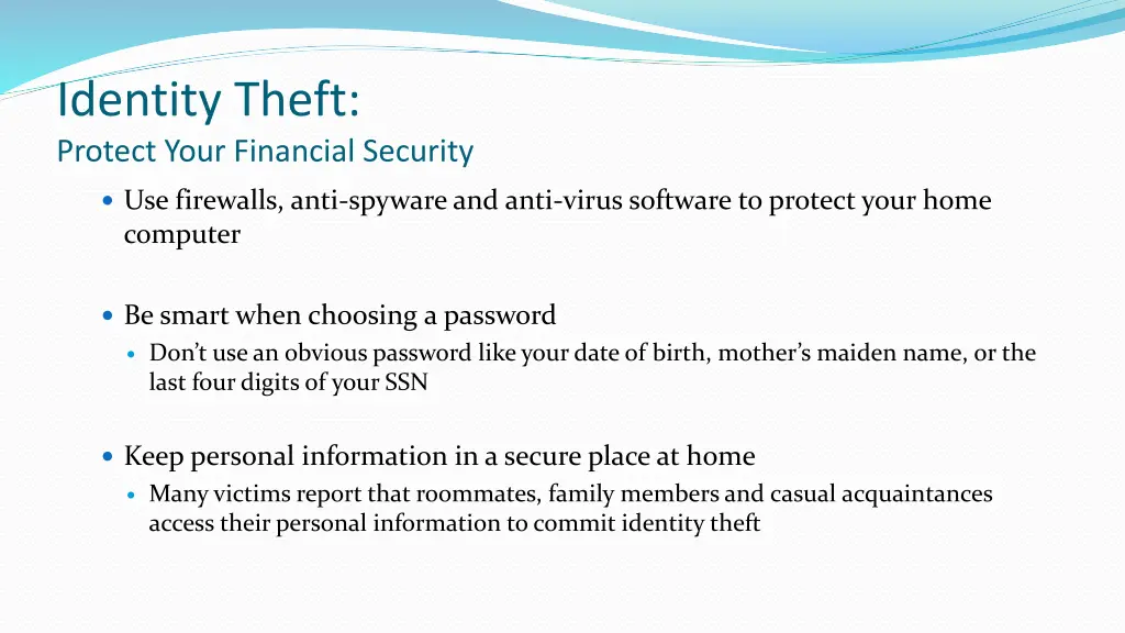 identity theft protect your financial security 3