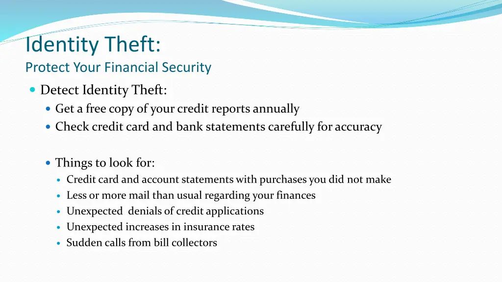 identity theft protect your financial security 4