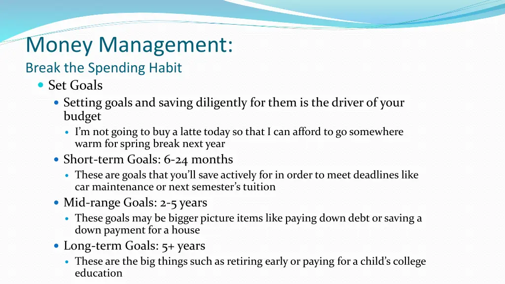 money management break the spending habit 2