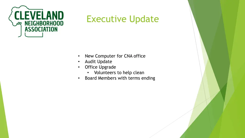 executive update