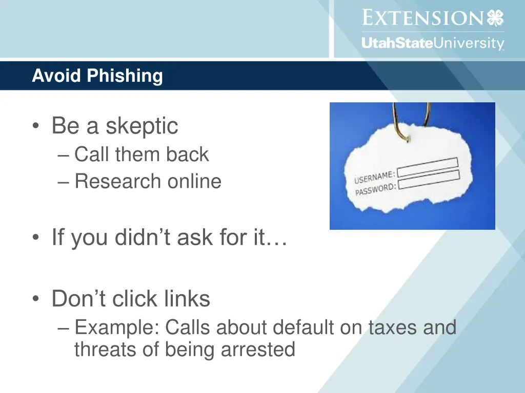 avoid phishing