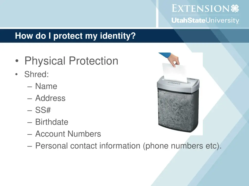 how do i protect my identity