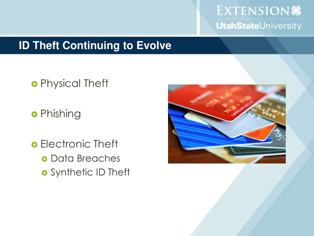 id theft continuing to evolve