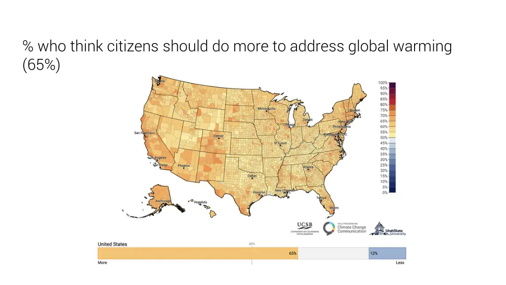 who think citizens should do more to address