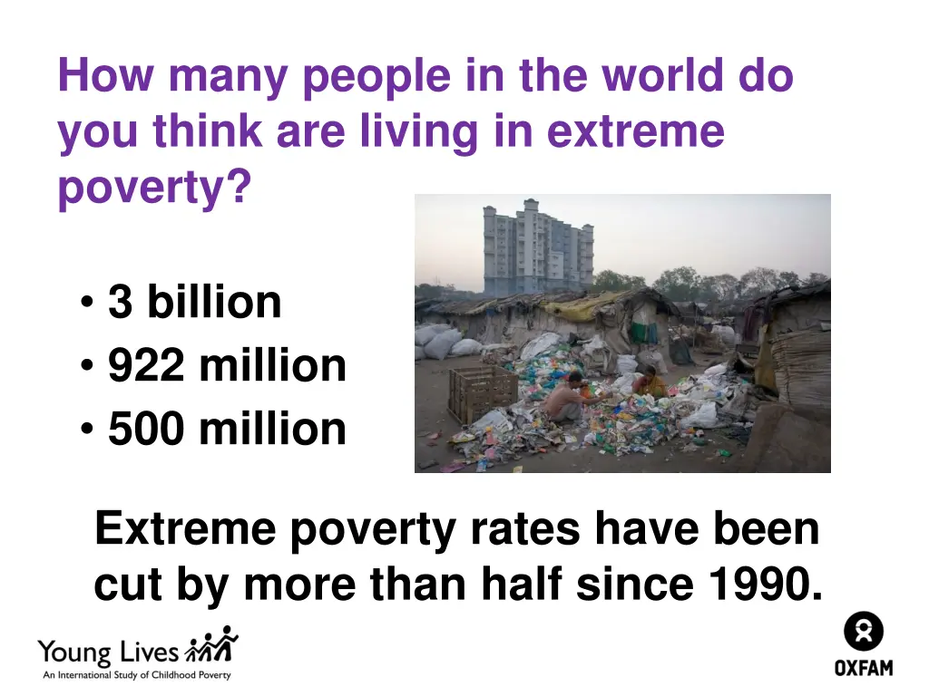 how many people in the world do you think