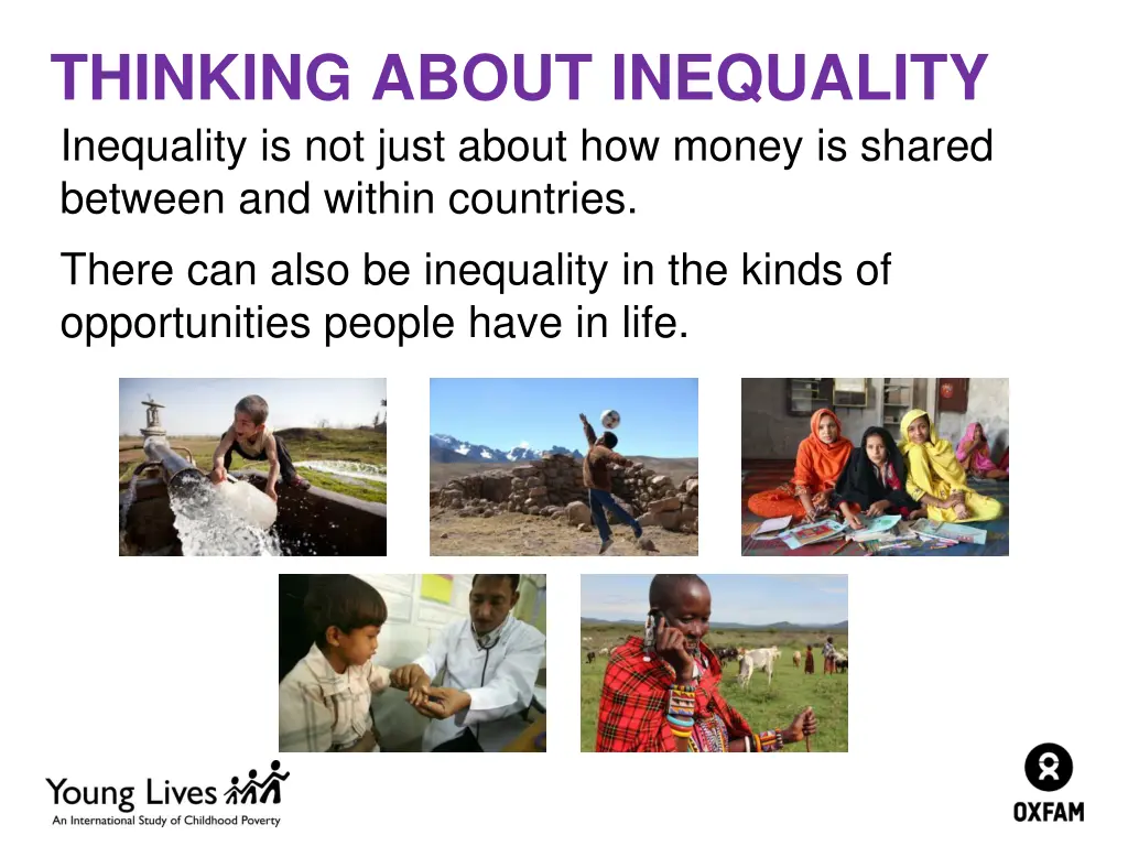thinking about inequality inequality is not just
