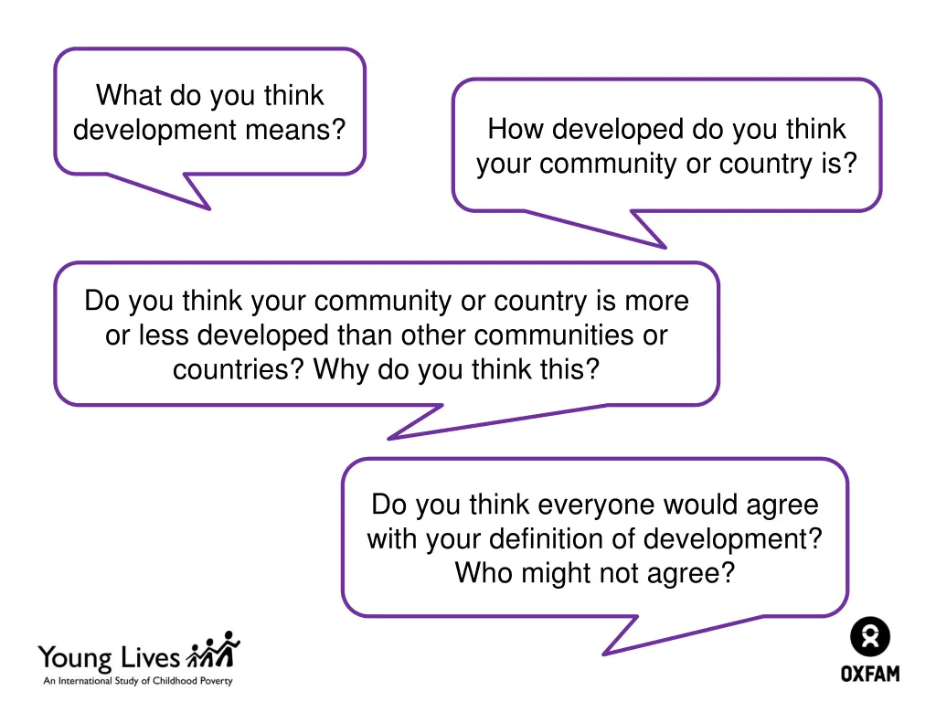 what do you think development means