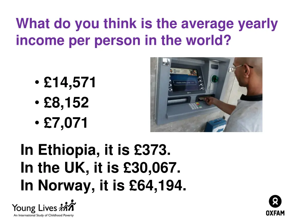 what do you think is the average yearly income